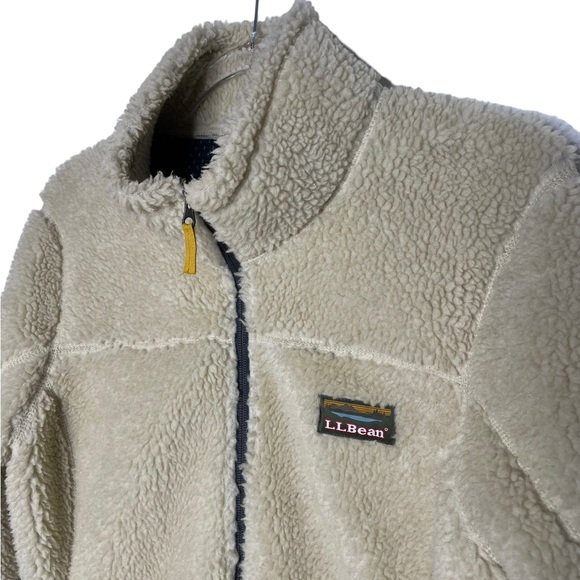 L.L. Bean | Men’s Mountain Pile Fleece Full Zip Jacket Medium - Picture 5 of 9